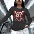 Baseball Candy Cane Drip 6 7 Six Seven Meme Christmas Boys Unisex Long Sleeve T-Shirt Baseball Candy Cane Drip 6 7 Six Seven Meme Christmas Boys Unisex Long Sleeve T-Shirt