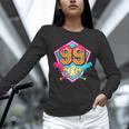 Baseball Drip Jersey Number 99 For Players & 99th Birthday Unisex Long Sleeve T-Shirt Baseball Drip Jersey Number 99 For Players & 99th Birthday Unisex Long Sleeve T-Shirt