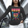 Bruh Baseball Ice Cream Drip Number 67 Player 67th Birthday Unisex Long Sleeve T-Shirt