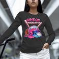 Game Kindergarten Baseball Ice Cream Drip On Back To School Unisex Long Sleeve T-Shirt