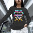 Happy 6733 Days Of School Baseball Drip 100th Day Of School Unisex Long Sleeve T-Shirt