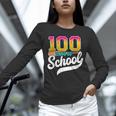 Ice Cream Drip 100 Days Of School Baseball Boys 100th Day Unisex Long Sleeve T-Shirt Ice Cream Drip 100 Days Of School Baseball Boys 100th Day Unisex Long Sleeve T-Shirt