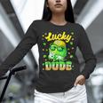 Lucky Dude Drip Baseball Shamrock St Patrick Men Boy Youth Unisex Long Sleeve T-Shirt Lucky Dude Drip Baseball Shamrock St Patrick Men Boy Youth Unisex Long Sleeve T-Shirt
