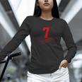 Number 7 Years Baseball 7TH Birthday Unisex Long Sleeve T-Shirt Number 7 Years Baseball 7TH Birthday Unisex Long Sleeve T-Shirt