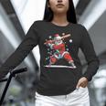 Santa Playing Baseball Christmas Candy Cane Fun Xmas Holiday Unisex Long Sleeve T-Shirt Santa Playing Baseball Christmas Candy Cane Fun Xmas Holiday Unisex Long Sleeve T-Shirt