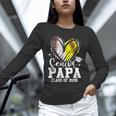 Senior Papa Class Of 2026 Baseball Softball Graduation Heart Unisex Long Sleeve T-Shirt Senior Papa Class Of 2026 Baseball Softball Graduation Heart Unisex Long Sleeve T-Shirt