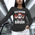 Six Seven Bruh Valentines Baseball Kids 67 Valentine Boys Unisex Long Sleeve T-Shirt Six Seven Bruh Valentines Baseball Kids 67 Valentine Boys Unisex Long Sleeve T-Shirt