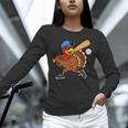 Turkey Baseball Thanksgiving Sports Humor Men Boy Kids Unisex Long Sleeve T-Shirt Turkey Baseball Thanksgiving Sports Humor Men Boy Kids Unisex Long Sleeve T-Shirt