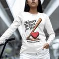 Baseball Valentine Forever On Deck For You Tee Unisex Long Sleeve T-Shirt