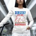 Bruh It's My 2nd Birthday Boy Baseball Themed Party Unisex Long Sleeve T-Shirt Bruh It's My 2nd Birthday Boy Baseball Themed Party Unisex Long Sleeve T-Shirt