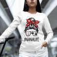 Classy Nana Life Soccer Messy Bun Baseball Mother's Day Unisex Long Sleeve T-Shirt Classy Nana Life Soccer Messy Bun Baseball Mother's Day Unisex Long Sleeve T-Shirt