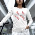 Distressed Baseball Number 44 Jersey Uniform Player Fan Unisex Long Sleeve T-Shirt Distressed Baseball Number 44 Jersey Uniform Player Fan Unisex Long Sleeve T-Shirt