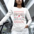 Ho Ho Homerun Baseball Ugly Christmas Sweater Party Hitter Unisex Long Sleeve T-Shirt Ho Ho Homerun Baseball Ugly Christmas Sweater Party Hitter Unisex Long Sleeve T-Shirt