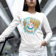 Ice Cream Baseball Mitt Drippy Scoop Baseball Sports Unisex Long Sleeve T-Shirt Ice Cream Baseball Mitt Drippy Scoop Baseball Sports Unisex Long Sleeve T-Shirt