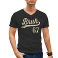 67 Six Seven Bruh Meme Baseball Style Vintage Men's V-Neck T-Shirt 67 Six Seven Bruh Meme Baseball Style Vintage Men's V-Neck T-Shirt