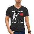 Baseball Anti Valentine Humor Cupid Joke Men Women Men's V-Neck T-Shirt