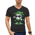 Baseball Drip Ice Cream Shamrock Kids Boy St Patrick’s Day Men's V-Neck T-Shirt Baseball Drip Ice Cream Shamrock Kids Boy St Patrick’s Day Men's V-Neck T-Shirt