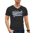 Baseball Grandma Graphic Men's V-Neck T-Shirt