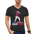 Make Baseball Great Again Donald Trump Baseball Men's V-Neck T-Shirt