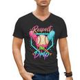 Baseball Ice Cream Drip Number 67 Player 67 Respect The Drip Men's V-Neck T-Shirt Baseball Ice Cream Drip Number 67 Player 67 Respect The Drip Men's V-Neck T-Shirt