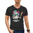 Dripping Baseball Baseball Lover Player Baseballer Men's V-Neck T-Shirt