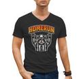 Football Referee Touchdown Baseball Homerun Raccoon Men's V-Neck T-Shirt