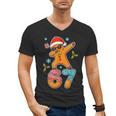 Gingerbread Six Seven 67 Ice Cream Drip Baseball Men's V-Neck T-Shirt Gingerbread Six Seven 67 Ice Cream Drip Baseball Men's V-Neck T-Shirt