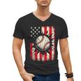 Ice Cream Baseball Drip Respect The Drip Youth Boy Baseball Men's V-Neck T-Shirt Ice Cream Baseball Drip Respect The Drip Youth Boy Baseball Men's V-Neck T-Shirt
