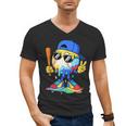 Ice Cream Baseball Drip Spots Sprinkle For Boys Youth Kids Men's V-Neck T-Shirt Ice Cream Baseball Drip Spots Sprinkle For Boys Youth Kids Men's V-Neck T-Shirt
