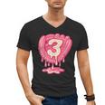 Ice Cream Baseball Glove 3rd Birthday Edition Men's V-Neck T-Shirt