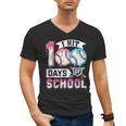 Kids 100 Days Of School Boys 100th Day Baseball Drip Toddler Men's V-Neck T-Shirt Kids 100 Days Of School Boys 100th Day Baseball Drip Toddler Men's V-Neck T-Shirt