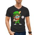 Kids St Patricks Day Shirt Leprechaun Baseball Boys Men Men's V-Neck T-Shirt Kids St Patricks Day Shirt Leprechaun Baseball Boys Men Men's V-Neck T-Shirt