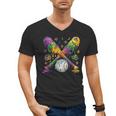 Mardi Gras Baseball Drip Shirt Cool Dripping Baseball Drip Men's V-Neck T-Shirt Mardi Gras Baseball Drip Shirt Cool Dripping Baseball Drip Men's V-Neck T-Shirt