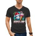 Respect The Drip Baseball Christmas Holiday Men's V-Neck T-Shirt