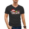 Santa Bruh Baseball Christmas Xmas Meme Pajamas Family Men's V-Neck T-Shirt Santa Bruh Baseball Christmas Xmas Meme Pajamas Family Men's V-Neck T-Shirt