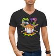 Spooky Halloween Baseball Ice Cream Dripping Six Seven 6 7 Men's V-Neck T-Shirt Spooky Halloween Baseball Ice Cream Dripping Six Seven 6 7 Men's V-Neck T-Shirt