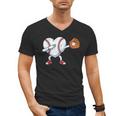 Valentines Day Baseball Ball Heart Dab Boys Kids Men Men's V-Neck T-Shirt Valentines Day Baseball Ball Heart Dab Boys Kids Men Men's V-Neck T-Shirt