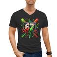 Xmas Baseball Six Seven 67 Meme Ice Cream Drip Men Women Men's V-Neck T-Shirt Xmas Baseball Six Seven 67 Meme Ice Cream Drip Men Women Men's V-Neck T-Shirt