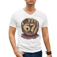 67 Ice Cream Drip Six Seven Baseball Premium Tri-Blend Men's V-Neck T-Shirt