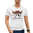 Baseball Heart Pirate Hat Crossed Swords Men Boys Kids Youth Premium Tri-Blend Men's V-Neck T-Shirt Baseball Heart Pirate Hat Crossed Swords Men Boys Kids Youth Premium Tri-Blend Men's V-Neck T-Shirt