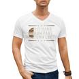 Baseball Hit Hard Run Fast Turn Left Men Boys Men's V-Neck T-Shirt Baseball Hit Hard Run Fast Turn Left Men Boys Men's V-Neck T-Shirt