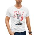Edwin Diaz Los Angeles D Baseball Players MLBEDD204M Men's V-Neck T-Shirt