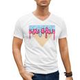 Ice Cream Baseball Cone Dripping Sprinkles Kids Boys Summer Premium Tri-Blend Men's V-Neck T-Shirt Ice Cream Baseball Cone Dripping Sprinkles Kids Boys Summer Premium Tri-Blend Men's V-Neck T-Shirt