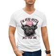 I'm Head Heffa Just Ask Me Bossy Highland Cow Baseball Cap Men's V-Neck T-Shirt I'm Head Heffa Just Ask Me Bossy Highland Cow Baseball Cap Men's V-Neck T-Shirt