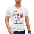 Jarren Duran Boston MLB Baseball Players MLBJDU204M Men's V-Neck T-Shirt