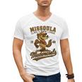 Missoula Mudweasels Retro Minor League Baseball Men's V-Neck T-Shirt