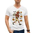 Skeleton Halloween Baseball Boys Men Kids Toddler Men's V-Neck T-Shirt Skeleton Halloween Baseball Boys Men Kids Toddler Men's V-Neck T-Shirt
