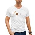 Sports Math Equation Baseball Bat Ball Glove Graphic Teacher Men's V-Neck T-Shirt Sports Math Equation Baseball Bat Ball Glove Graphic Teacher Men's V-Neck T-Shirt