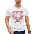 Valentines Baseball Boys Ice Cream Drip Heart Youth Kids Men's V-Neck T-Shirt Valentines Baseball Boys Ice Cream Drip Heart Youth Kids Men's V-Neck T-Shirt