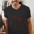 7 Years 2019 Baseball 7TH Birthday Men's V-Neck T-Shirt 7 Years 2019 Baseball 7TH Birthday Men's V-Neck T-Shirt